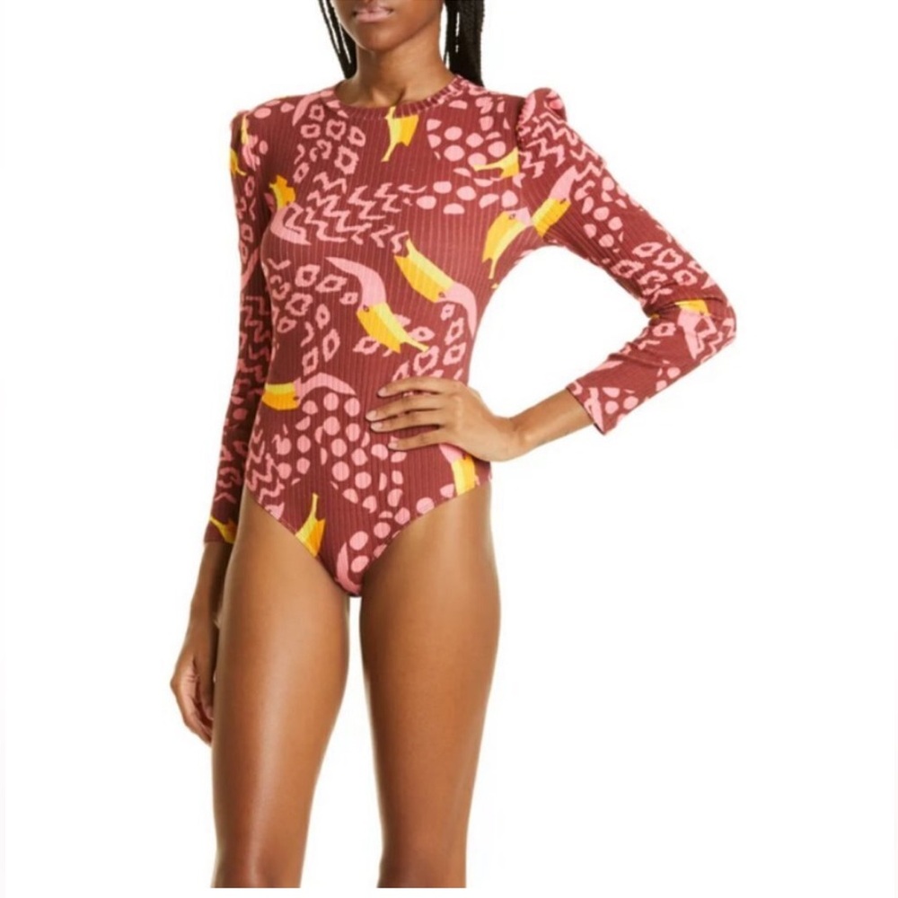FARM Rio Toucanissimo long sleeve bodysuit